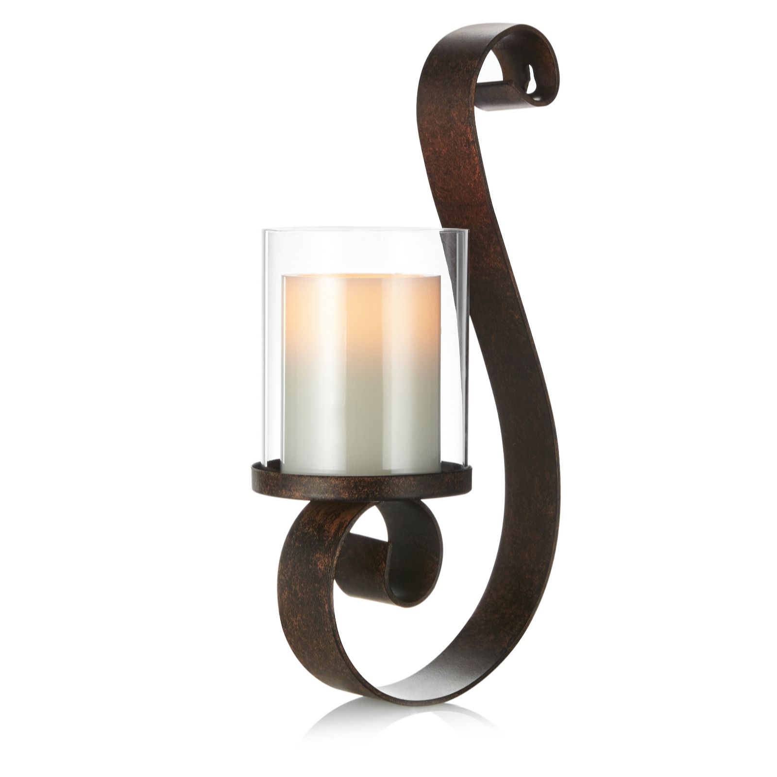 Bella Notte Wall Sconce with Flameless Candle - 701999 QVCUK.com